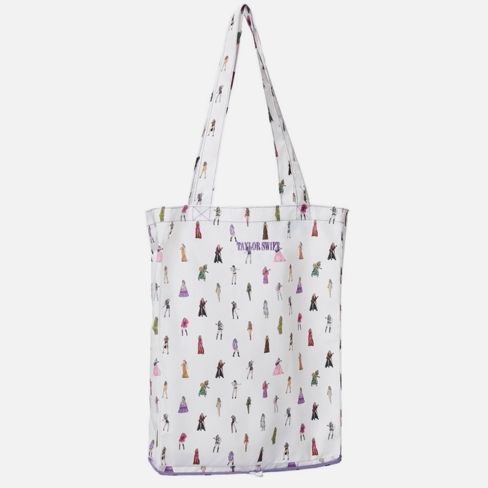 Taylor Swift The Eras Tour Tote Bag with Zip Pouch - Picture 1 of 4